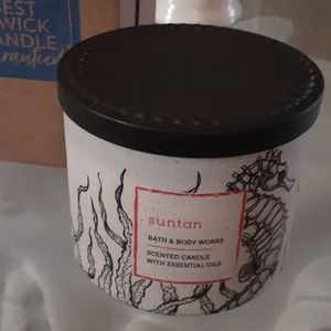 3 wick SUNTAN Bath & Body Works candle